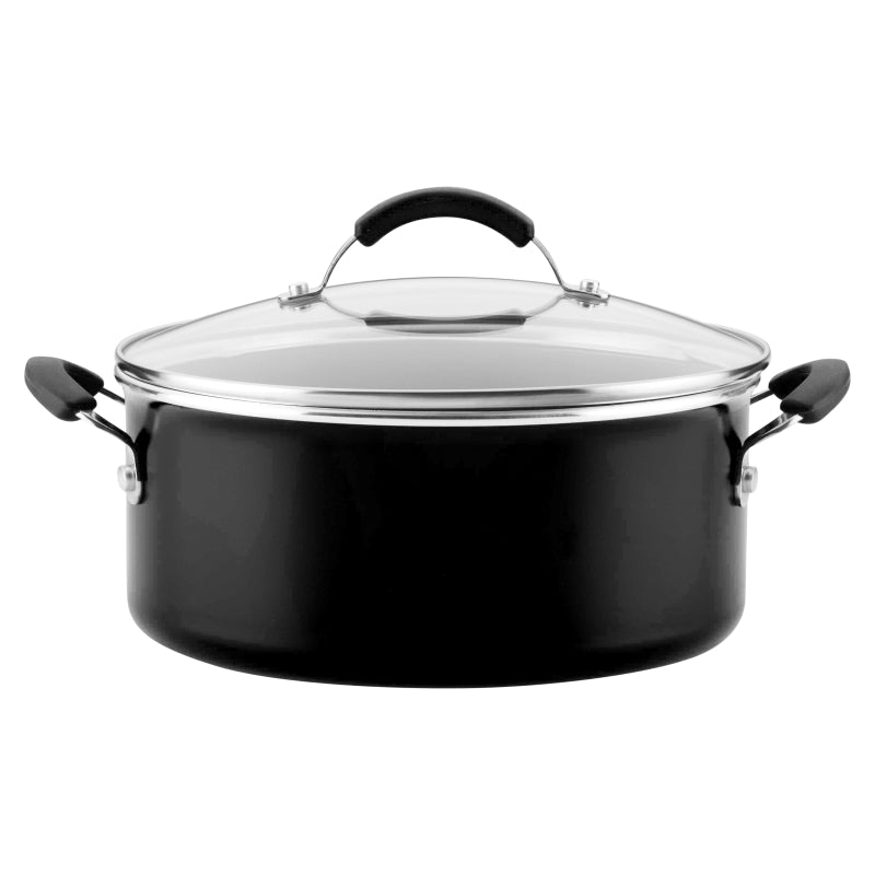 Farberware Millennium Pro 5-Quart Covered Stockpot Black