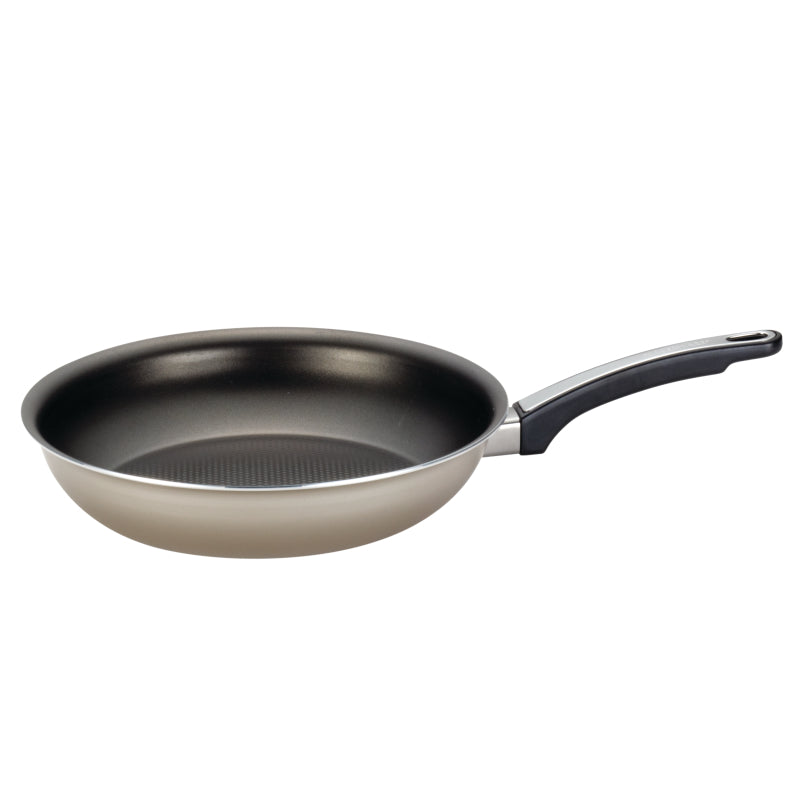 Farberware Dishwasher Safe High Performance Aluminum Nonstick Frying Pan, 12-Inch, Champagne