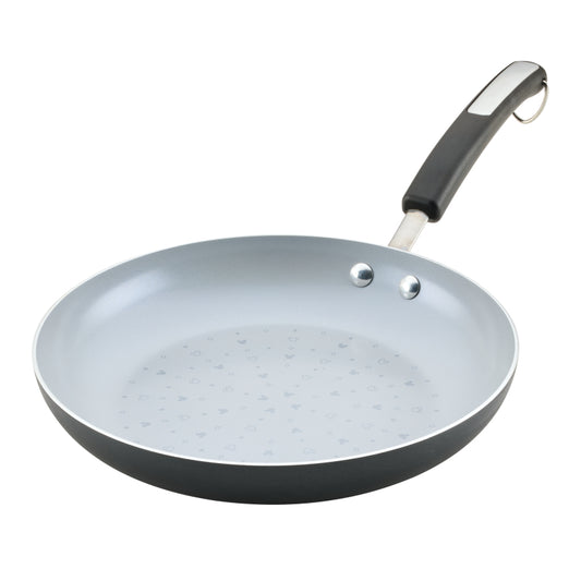 Farberware Disney Monochrome Ceramic Nonstick Fry Pan, 11 Inch, Black