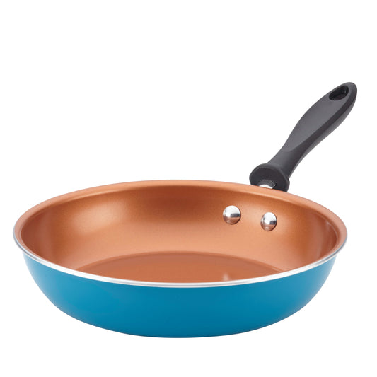 Farberware Reliance Pro Ceramic Nonstick Skillet, 10-Inch, Aqua