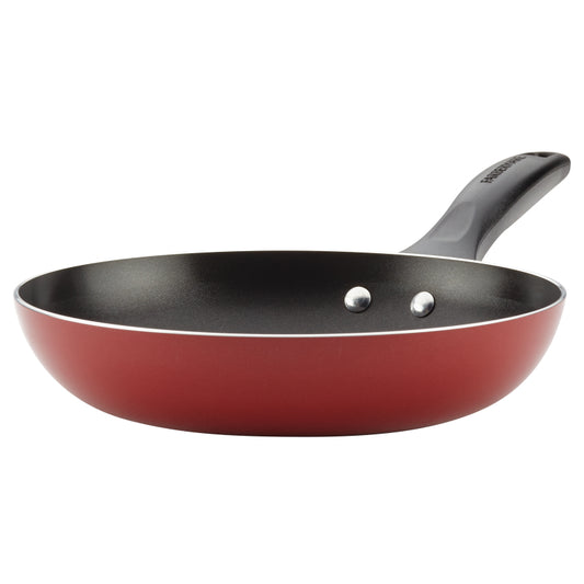 Farberware Dishwasher Safe Nonstick 8-Inch Skillet, Red