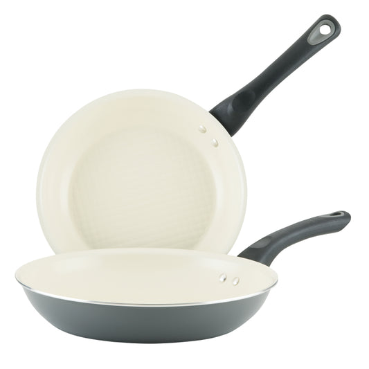 Farberware Go Healthy 9.5" & 11" Open Frying Pan